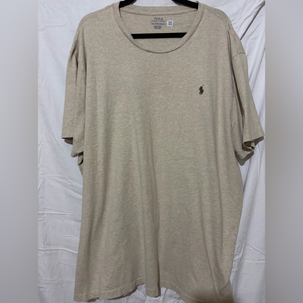 Polo by Ralph Lauren Men's Light Tan Tee